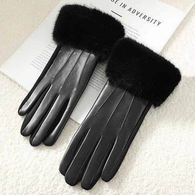 St. Claire Faux Fur Cuff Gloves