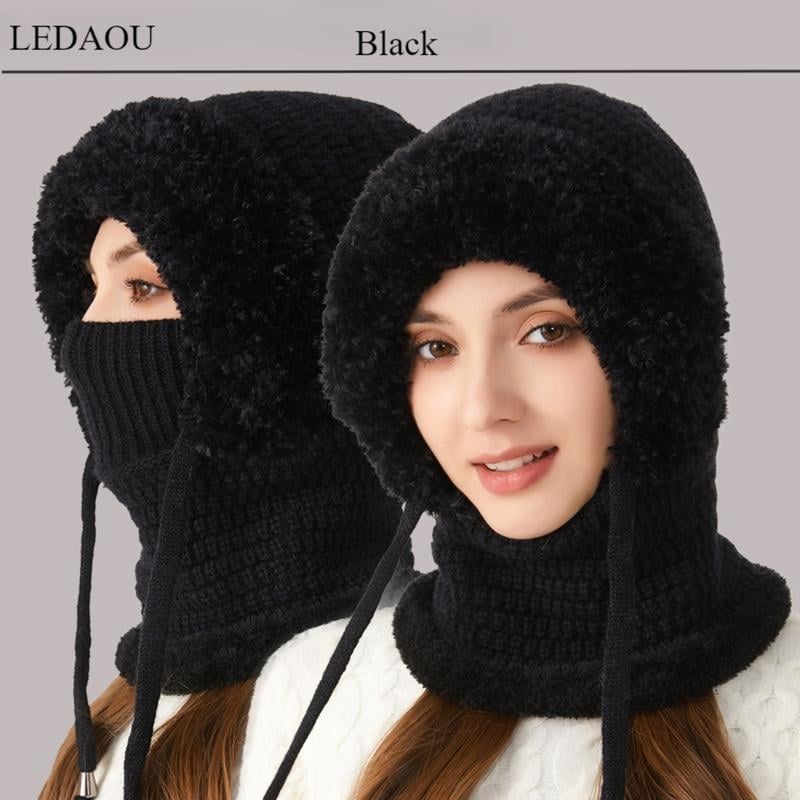 3-in-1 Beanie Hat For Women