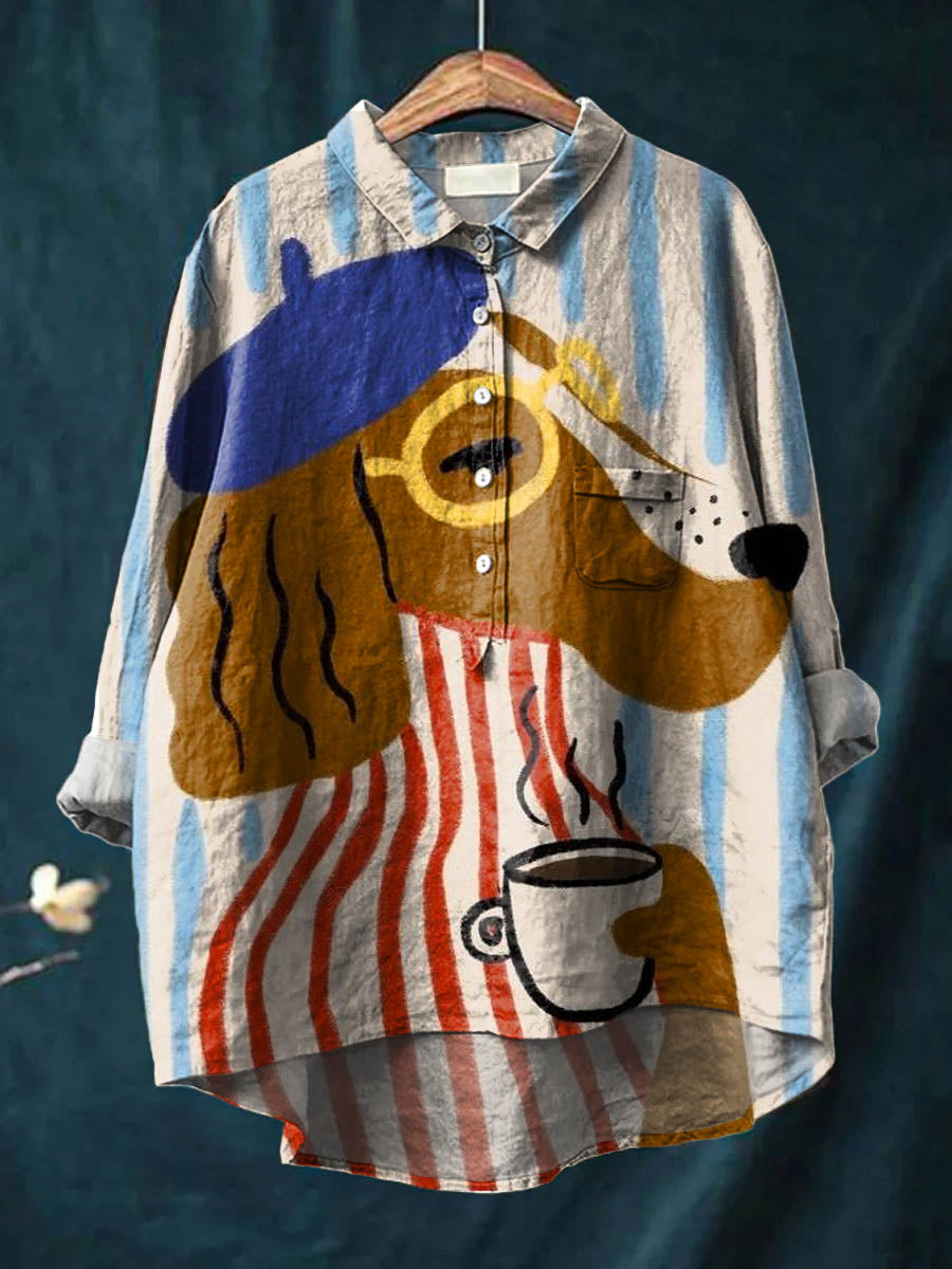 Flora | Parisian Pup Shirt