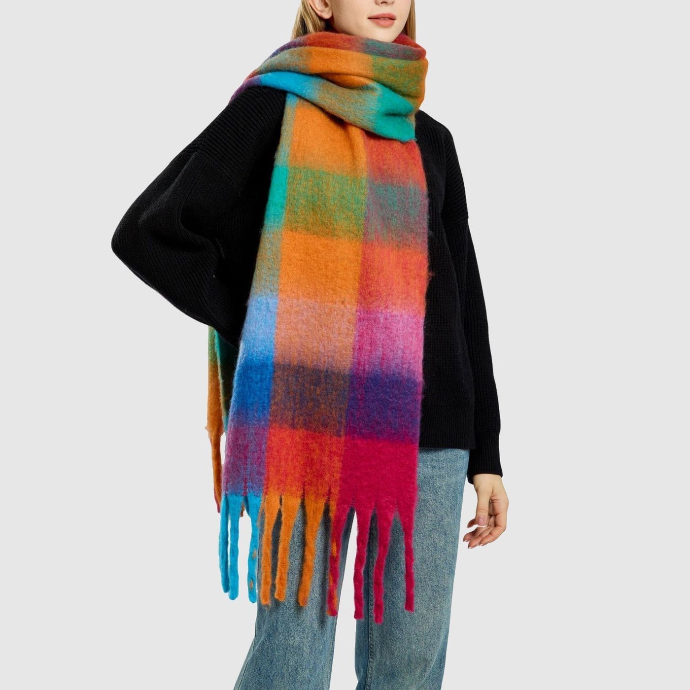 Avellino Rainbow Scarf
