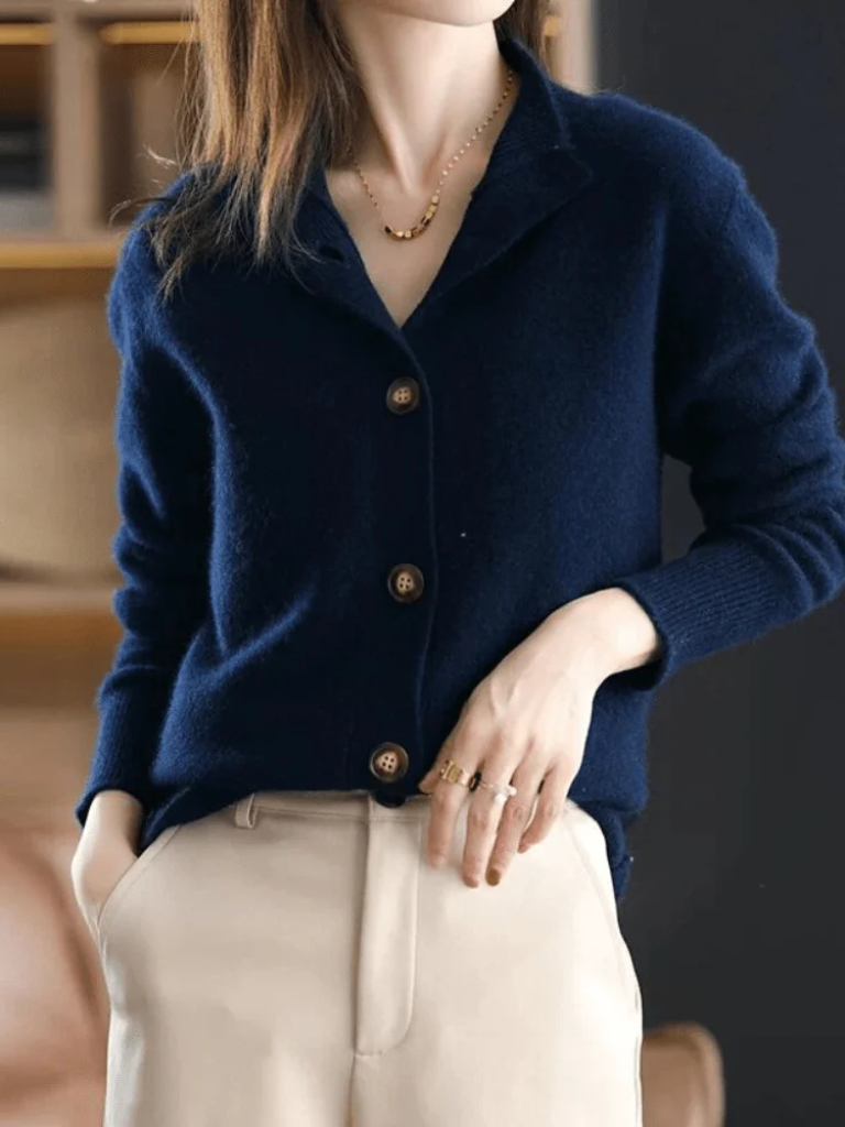 Sophia | Classic Knit Cardigan 
