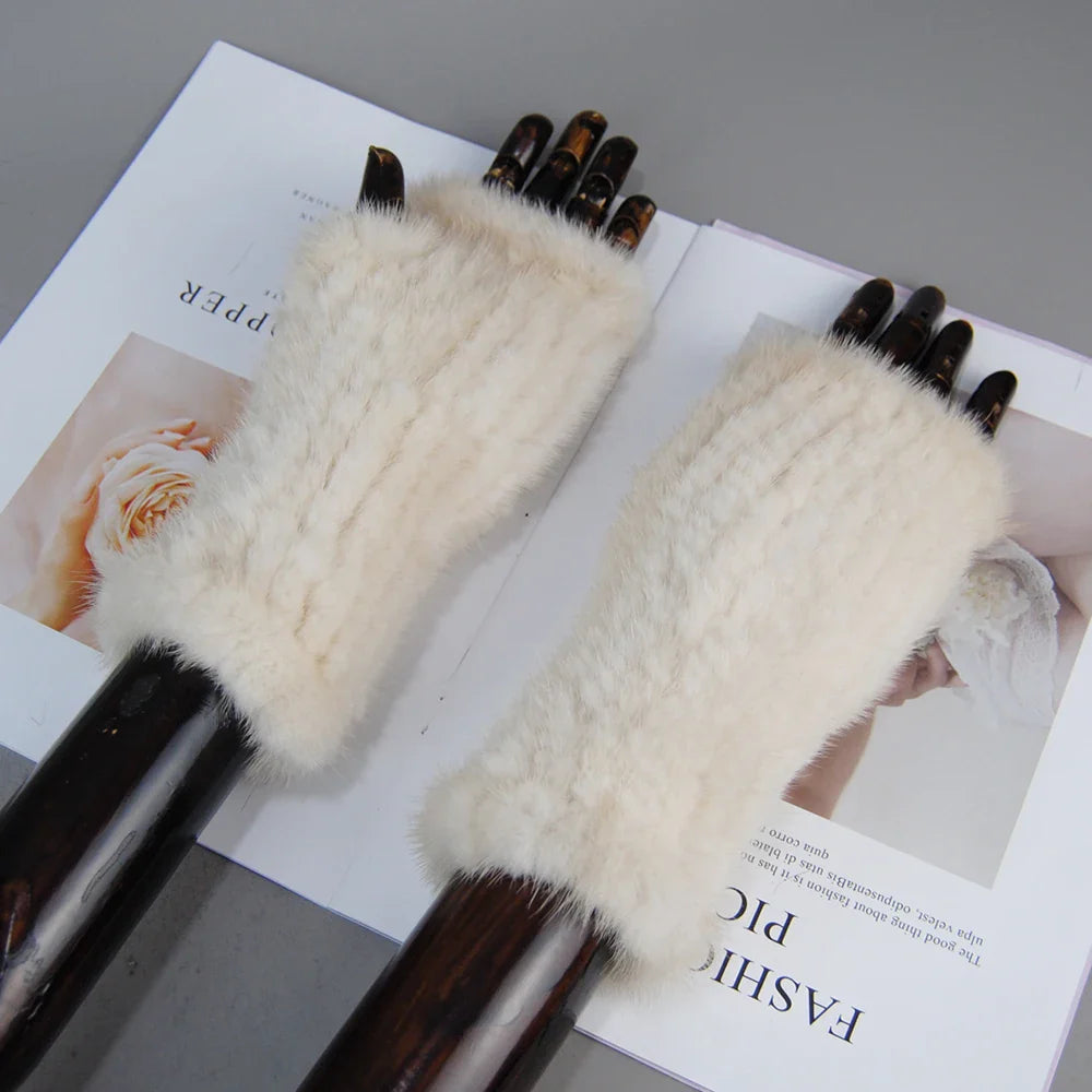 Liorana™ | Mink Fur Gloves