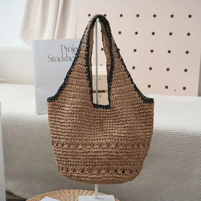 Aurel | Minimal Straw Handbag