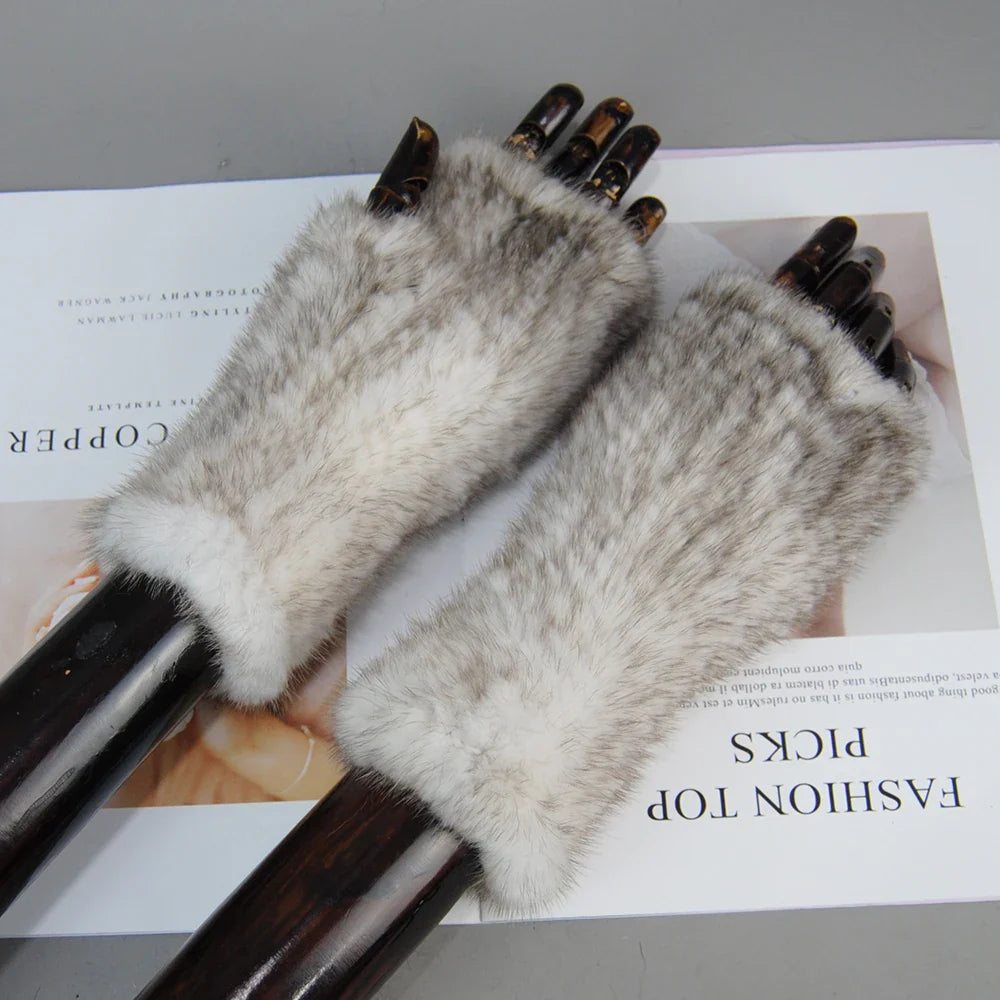 Liorana™ | Mink Fur Gloves