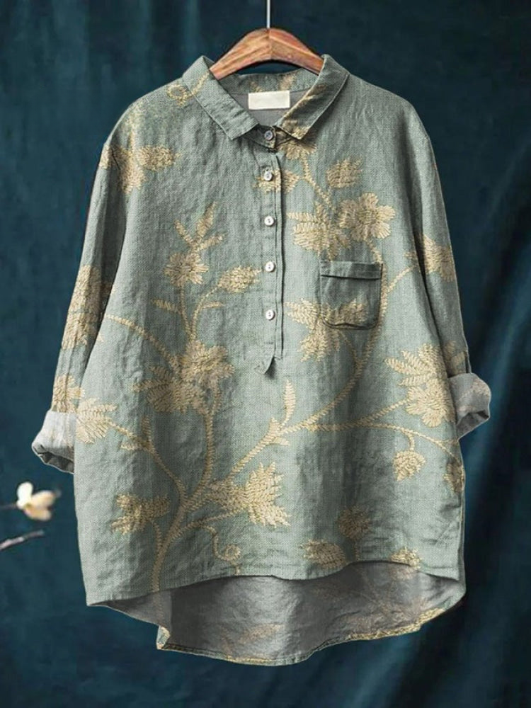 Elodie | Golden Meadow Shirt