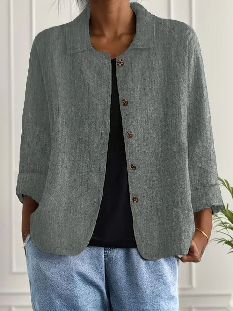 Hailey | Casual Button Up Blazer 