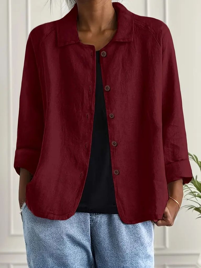 Hailey | Casual Button Up Blazer 