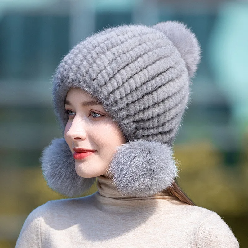 Lumière Fur Beanie
