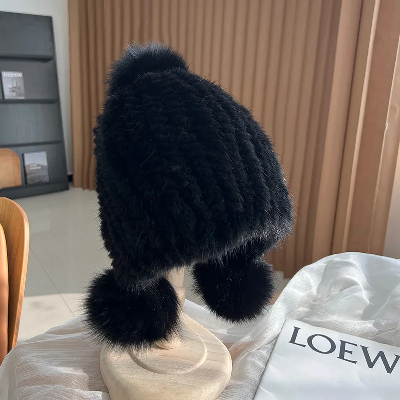 Lumière Fur Beanie