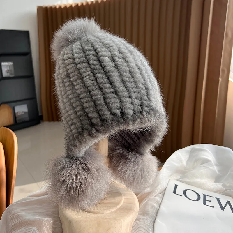Lumière Fur Beanie