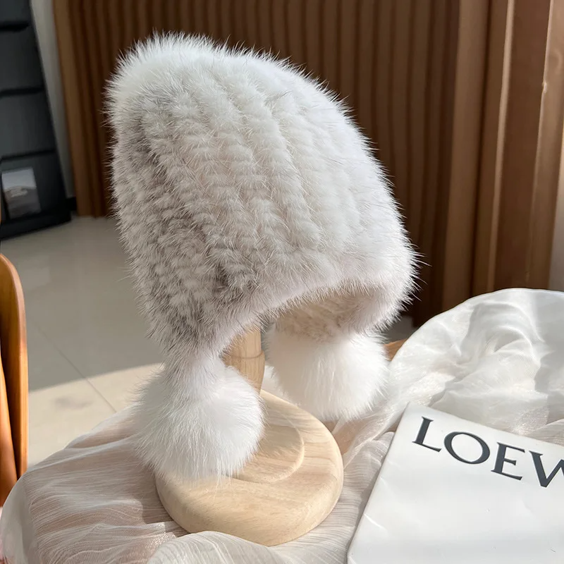 Lumière Fur Beanie