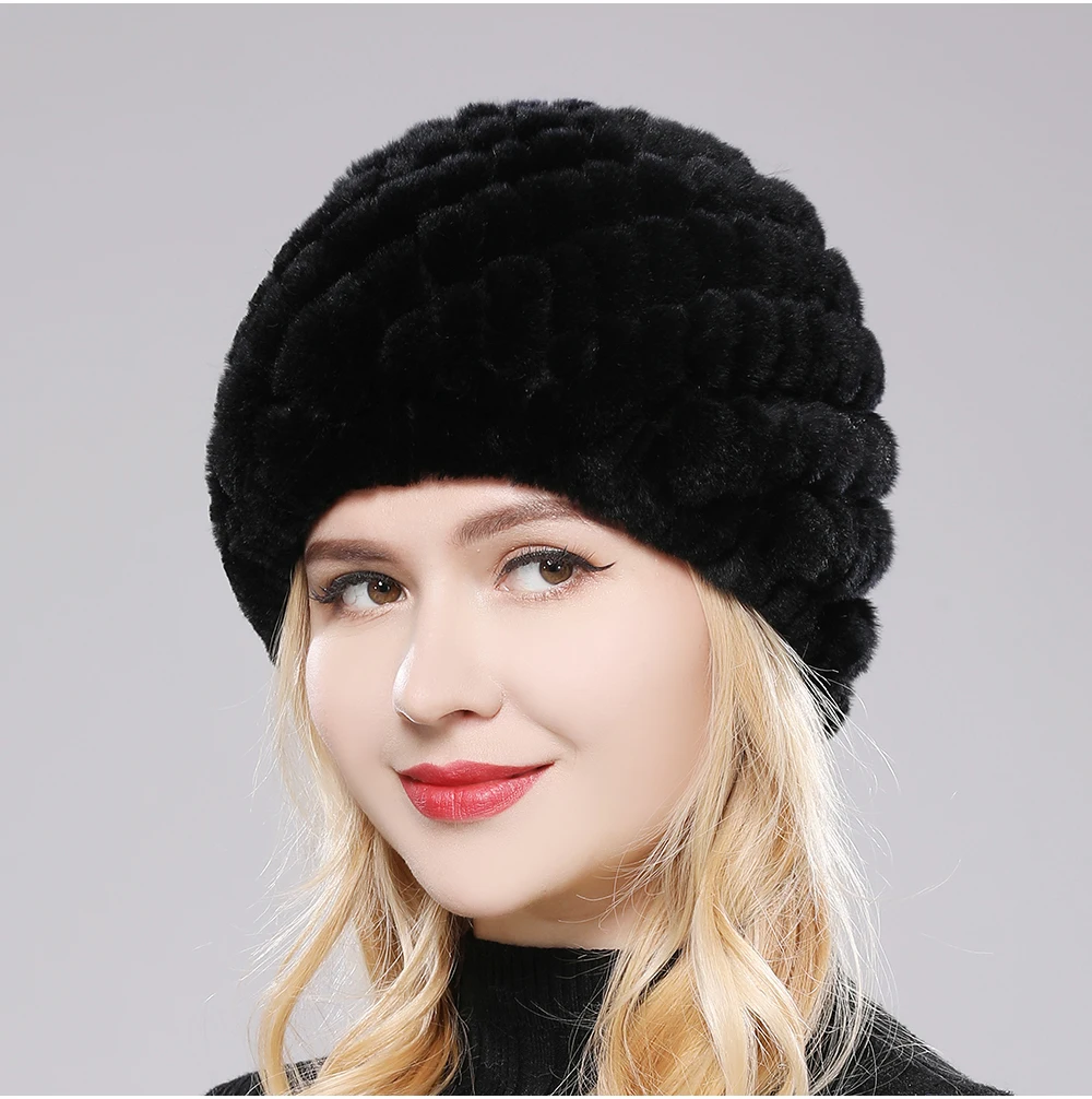 Mirabelle Plush Fur Beanie