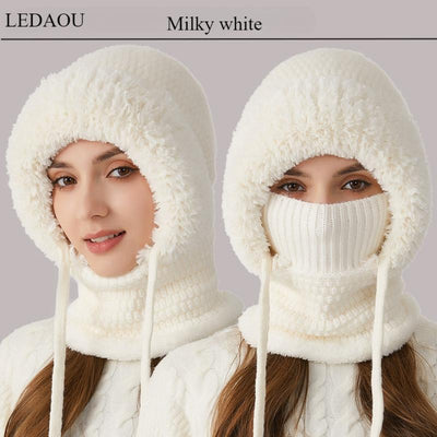 3-in-1 Beanie Hat For Women
