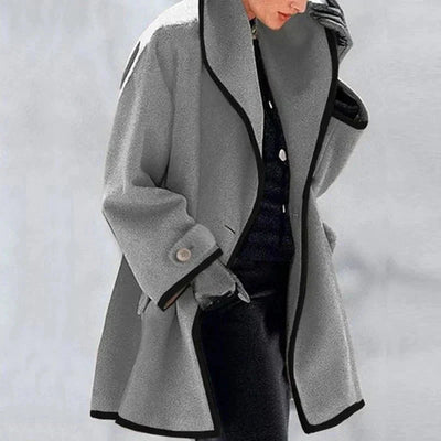 Isabelle | Elegant Contrast Coat