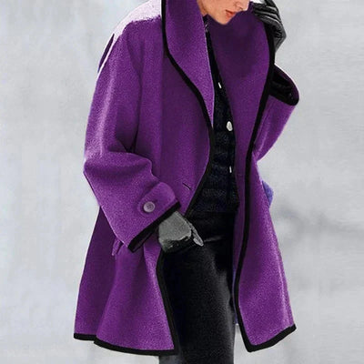 Isabelle | Elegant Contrast Coat